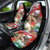 Christmas Costa Rica Car Seat Cover A Cheerful Sloth Wearing a Santa Hat - Wonder Print Shop