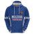 Custom Moldova Football Hoodie Tricolorii Tree Of Life Blue Version - Wonder Print Shop