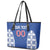 Custom Moldova Football Leather Tote Bag Tricolorii Tree Of Life Blue Version - Wonder Print Shop