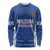 Custom Moldova Football Long Sleeve Shirt Tricolorii Tree Of Life Blue Version - Wonder Print Shop