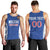 Custom Moldova Football Men Tank Top Tricolorii Tree Of Life Blue Version