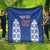 Custom Moldova Football Quilt Tricolorii Tree Of Life Blue Version - Wonder Print Shop