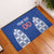 Custom Moldova Football Rubber Doormat Tricolorii Tree Of Life Blue Version - Wonder Print Shop