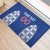 Custom Moldova Football Rubber Doormat Tricolorii Tree Of Life Blue Version - Wonder Print Shop