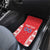 Custom Moldova Football Car Mats Tricolorii Tree Of Life Red Version - Wonder Print Shop