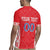 Custom Moldova Football Rugby Jersey Tricolorii Tree Of Life Red Version - Wonder Print Shop