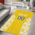 Custom Moldova Football Area Rug Tricolorii Tree Of Life Yellow Version