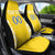 Custom Moldova Football Car Seat Cover Tricolorii Tree Of Life Yellow Version - Wonder Print Shop