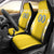 Custom Moldova Football Car Seat Cover Tricolorii Tree Of Life Yellow Version - Wonder Print Shop