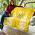 Custom Moldova Football Quilt Tricolorii Tree Of Life Yellow Version - Wonder Print Shop