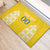 Custom Moldova Football Rubber Doormat Tricolorii Tree Of Life Yellow Version - Wonder Print Shop