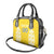 Custom Moldova Football Shoulder Handbag Tricolorii Tree Of Life Yellow Version