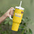 Custom Moldova Football Tumbler With Handle Tricolorii Tree Of Life Yellow Version