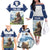 Personalized Finland Family Matching Off The Shoulder Long Sleeve Dress and Hawaiian Shirt Brown Bear With Lily Of The Valley - Wonder Print Shop