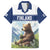 Personalized Finland Family Matching Puletasi and Hawaiian Shirt Brown Bear With Lily Of The Valley - Wonder Print Shop