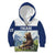 Personalized Finland Kid Hoodie Brown Bear With Lily Of The Valley - Wonder Print Shop