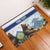 Personalized Finland Rubber Doormat Brown Bear With Lily Of The Valley - Wonder Print Shop