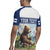 Personalized Finland Rugby Jersey Brown Bear With Lily Of The Valley - Wonder Print Shop