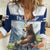 Personalized Finland Women Casual Shirt Brown Bear With Lily Of The Valley