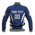 Custom Finland Hockey Baseball Jacket Suomi Leijonat Mascot - Wonder Print Shop