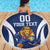 Custom Finland Hockey Beach Blanket Suomi Leijonat Mascot - Wonder Print Shop