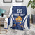 Custom Finland Hockey Blanket Suomi Leijonat Mascot