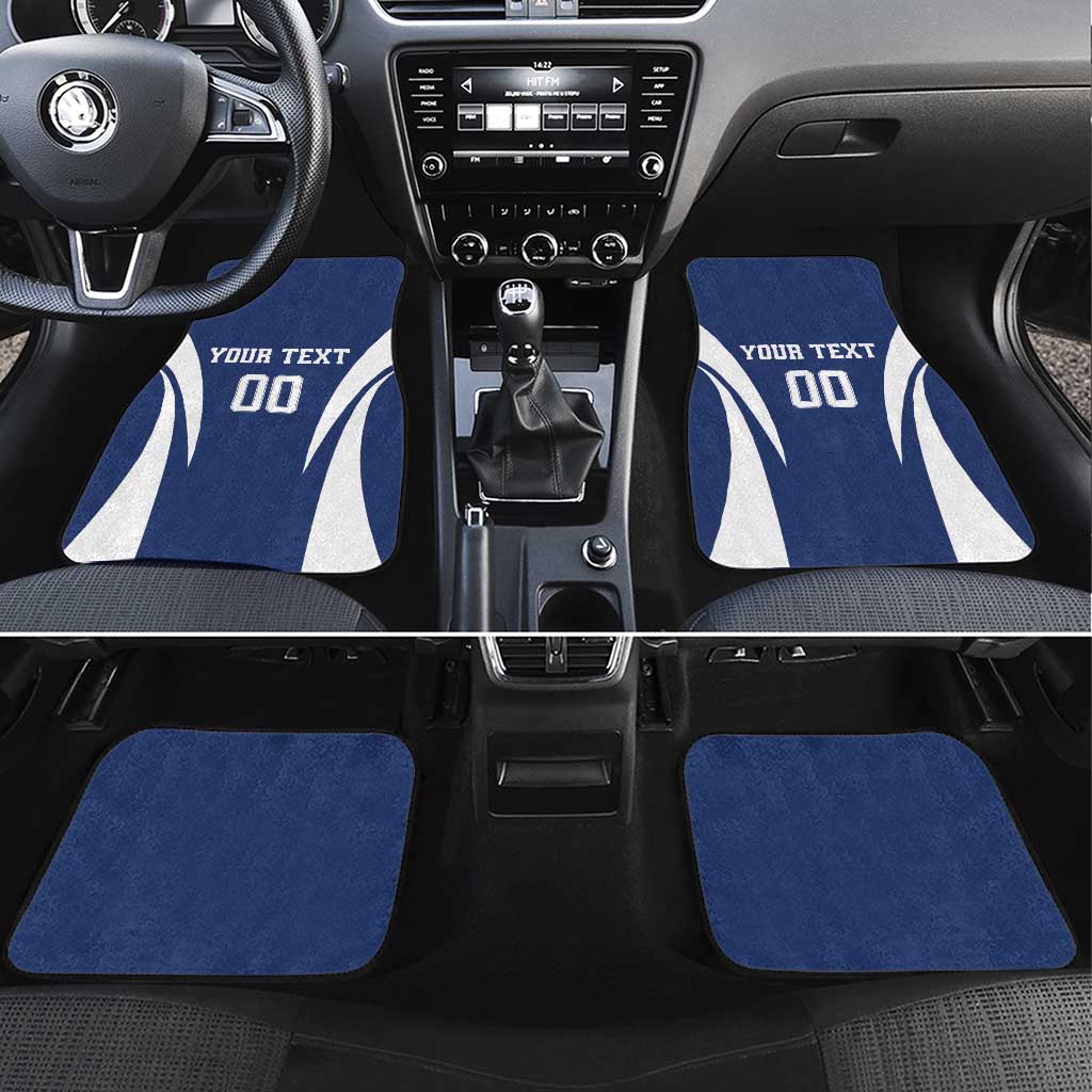 Custom Finland Hockey Car Mats Suomi Leijonat Mascot - Wonder Print Shop