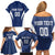 Custom Finland Hockey Family Matching Off Shoulder Short Dress and Hawaiian Shirt Suomi Leijonat Mascot - Wonder Print Shop