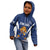 Custom Finland Hockey Kid Hoodie Suomi Leijonat Mascot - Wonder Print Shop