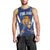 Custom Finland Hockey Men Tank Top Suomi Leijonat Mascot - Wonder Print Shop