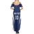 Custom Finland Hockey Summer Maxi Dress Suomi Leijonat Mascot