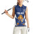 Custom Finland Hockey Women Sleeveless Polo Shirt Suomi Leijonat Mascot