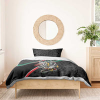 Mexico Eagle Spirit Personalized Bedding Set Ancient Aztec Pattern - Wonder Print Shop