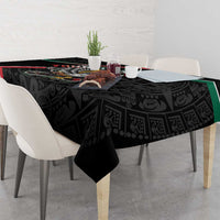 Mexico Eagle Spirit Personalized Tablecloth Ancient Aztec Pattern - Wonder Print Shop