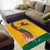 Personalized Lithuania Independence Restoration Day Area Rug Gediminas Tower Flag Style