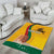 Personalized Lithuania Independence Restoration Day Area Rug Gediminas Tower Flag Style