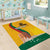 Personalized Lithuania Independence Restoration Day Area Rug Gediminas Tower Flag Style