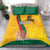 Personalized Lithuania Independence Restoration Day Bedding Set Gediminas Tower Flag Style