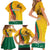 Personalized Lithuania Independence Restoration Day Family Matching Short Sleeve Bodycon Dress and Hawaiian Shirt Gediminas Tower Flag Style