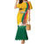 Personalized Lithuania Independence Restoration Day Mermaid Dress Gediminas Tower Flag Style