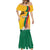 Personalized Lithuania Independence Restoration Day Mermaid Dress Gediminas Tower Flag Style