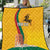 Personalized Lithuania Independence Restoration Day Quilt Gediminas Tower Flag Style