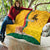 Personalized Lithuania Independence Restoration Day Quilt Gediminas Tower Flag Style