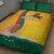 Personalized Lithuania Independence Restoration Day Quilt Bed Set Gediminas Tower Flag Style