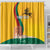 Personalized Lithuania Independence Restoration Day Shower Curtain Gediminas Tower Flag Style