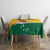 Personalized Lithuania Independence Restoration Day Tablecloth Gediminas Tower Flag Style