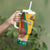 Personalized Lithuania Independence Restoration Day Tumbler With Handle Gediminas Tower Flag Style