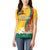 Personalized Lithuania Independence Restoration Day Women Polo Shirt Gediminas Tower Flag Style