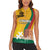 Personalized Lithuania Independence Restoration Day Women Sleeveless Polo Shirt Gediminas Tower Flag Style