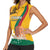 Personalized Lithuania Independence Restoration Day Women Sleeveless Polo Shirt Gediminas Tower Flag Style